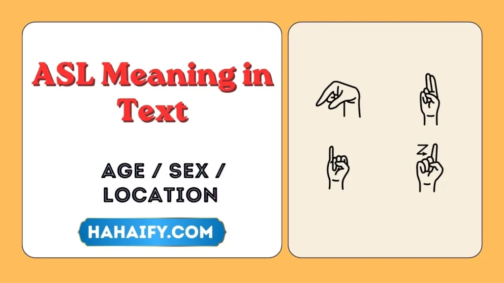 ASL Meaning in Text